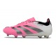 Chaussure adidas Predator Elite FG Rose Blanc Bleu