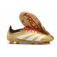 Chaussure adidas Predator Elite FG Or Blanc Rouge