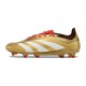 Chaussure adidas Predator Elite FG Or Blanc Rouge