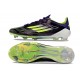 Adidas F50 Elite FG Nouvelles Fast Reborn - Violet Blanc Lucid Lemon