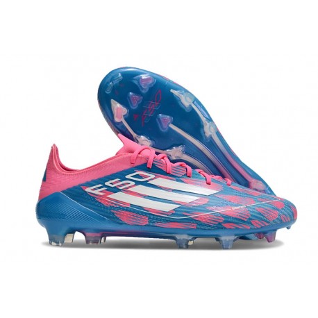 Adidas F50 Elite FG Nouvelles Bleu Solaire Blanc Ftwr Rose