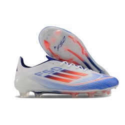 Adidas F50 Elite FG Nouvelles Bleu Blanc Rouge