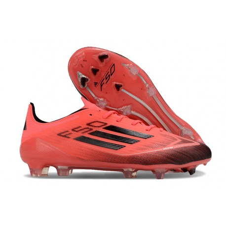 Adidas F50 Elite FG Nouvelles Rouge Noir