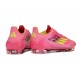 Adidas F50 Elite FG Nouvelles Rose Jaune