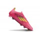 Adidas F50 Elite FG Nouvelles Rose Jaune