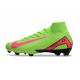 Crampon Nike Mercurial Superfly 10 Elite FG Vert Rose