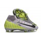 Crampon Nike Mercurial Superfly 10 Elite FG Gris Noir Vert