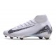 Crampon Nike Mercurial Superfly 10 Elite FG Blanc Noir