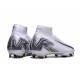 Crampon Nike Mercurial Superfly 10 Elite FG Blanc Noir