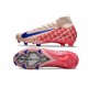 Crampon Nike Mercurial Superfly 10 Elite FG Rose Rouge Bleu