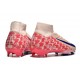 Crampon Nike Mercurial Superfly 10 Elite FG Rose Rouge Bleu