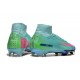 Crampon Nike Mercurial Superfly 10 Elite FG Hyper Turq Noir