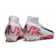 Crampon Nike Mercurial Superfly 10 Elite FG Blanc Rouge Noir