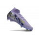 Crampon Nike Mercurial Superfly 10 Elite FG Violet Jaune Noir