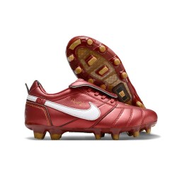 Nike Tiempo Legend 10 Elite FG Nouveau Rouge Blanc