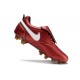 Nike Tiempo Legend 10 Elite FG Nouveau Rouge Blanc