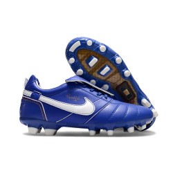 Nike Tiempo Legend 10 Elite FG Nouveau Ronaldo Bleu Blanc