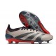 Chaussure adidas Predator Elite FG Platin Métallique Noir Aurore Carbone