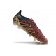 Chaussure adidas Predator Elite FG Rouge Lucide Or Noir