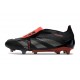 Crampon Adidas Predator Elite FT FG Noir Gris Quatre Rouge Lucide