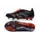 Crampon Adidas Predator Elite FT FG Noir Gris Quatre Rouge Lucide