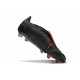 Crampon Adidas Predator Elite FT FG Noir Gris Quatre Rouge Lucide