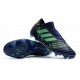 Adidas Nemeziz Messi 17.1 FG - Chaussures Foot Pas Cher Encre Vert Noir