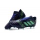 Adidas Nemeziz Messi 17.1 FG - Chaussures Foot Pas Cher Encre Vert Noir