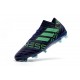 Adidas Nemeziz Messi 17.1 FG - Chaussures Foot Pas Cher Encre Vert Noir